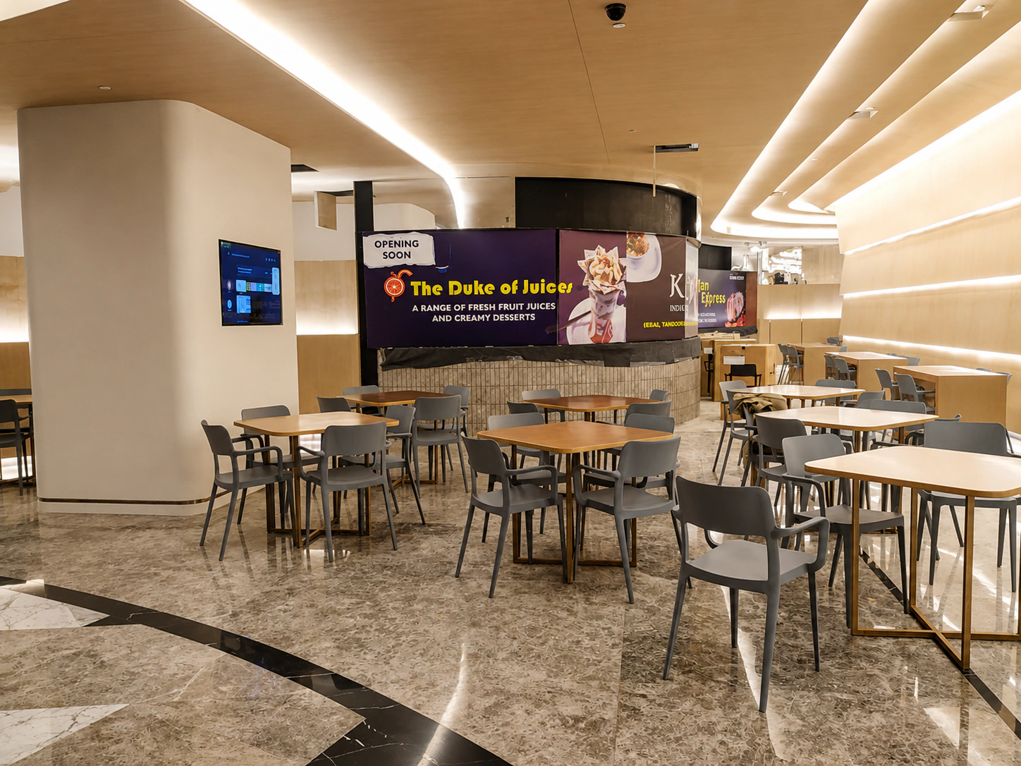 Food Court, Phoenix Marketcity — Commercial interior project in Velachery, Chennai